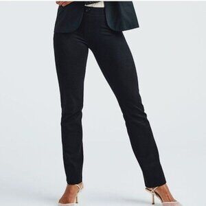 BetaBrand Straight-Leg Two-Pocket Dress Pant Yoga Pant Size Medium Petite